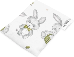Muslino šildanti ir vėsinanti pagalvėlė su vyšnių kauliukais NEW BABY Standard Rabbit