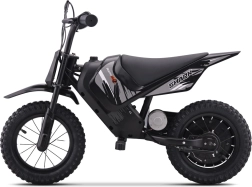 Elektrinis vaikiškas motociklas SHARK – juodas