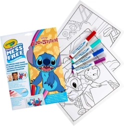 Crayola spalvinimo knygelė Lilo ir Stitch Colour Wonder + 4 flomasteriai