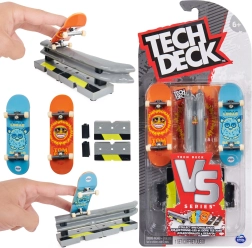 Tech Deck VS Series Flip pirštų riedlentės rinkinys su 2‑in‑1 kliūtimi