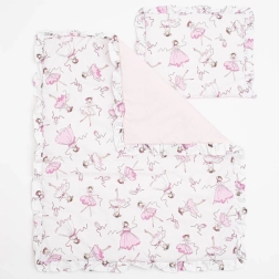 Medvilninis vežimėlio rinkinys New Baby Ballerina Bella