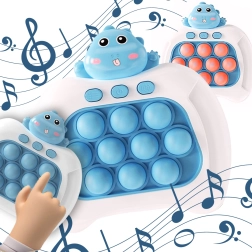 Elektroninis žaidimas POP IT Antistresinis įgūdžių žaidimas Dino Mėlynas