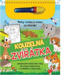 Magic Water Painting – Pad with Pen Magic Animals