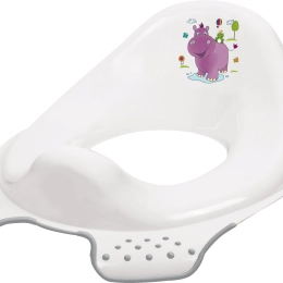 Vaikiškas WC adapteris Hippo, baltas
