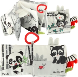 Sensorinė medžiaginė knygelė ANIMAL KINGDOM – pelėda