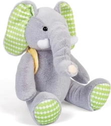 Pliušinis drambliukas su kuprinuke 20 cm BIGJIGS TOYS