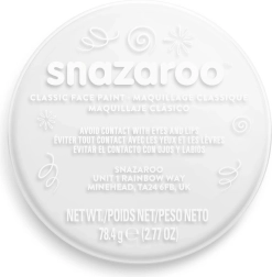 Snazaroo balti veido dažai 75 ml