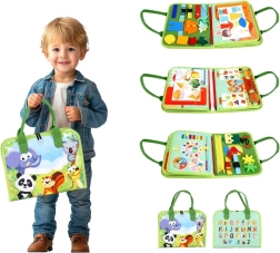 Sensorinė užimtumo knygelė „Safari“ 2Kids Toys