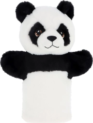 Keeleco Panda – ekologiška pliušinė rankinė lėlė 27 cm