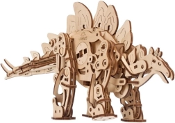Medinė mechaninė dėlionė „Stegosaurus“