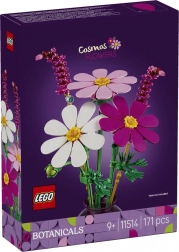LEGO Botanicals kosmosai – gėlių konstruktorius