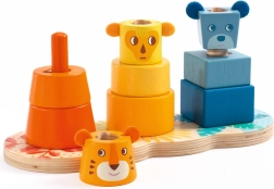 DJECO Vaikiška spalvota dėliojamoji bokštelė