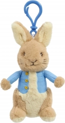 Plush Keychain Peter Rabbit with Blue Clip 13 cm