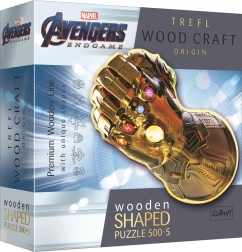 Wooden Double-Sided Puzzle TREFL Wood Craft Origin Marvel: Infinity Gauntlet – 505 Pieces