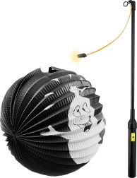 Helovino žibintas Vaiduoklis su lazdele