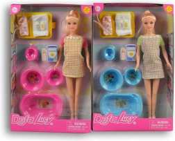 Lėlytė mamytė Lucy su priedais