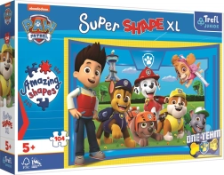 Dėlionė 104 detalės XL Super Shape – Šunyčiai patruliai: šunų draugai