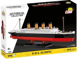 Konstruktorius RMS OLYMPIC – transatlantinio lainerio modelis 1:700 (595 detalių)