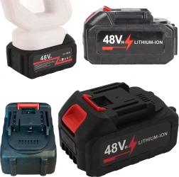 Universali 48 V Li-ion baterija 6000 mAh akumuliatoriniams įrankiams ir sodo technikai