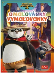 Spalvinimo knygelė KUNG FU PANDA 20 × 27,5 cm