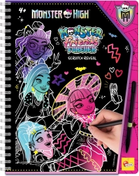 Nugramdomas piešimo sąsiuvinis Monster High – Forever Friends