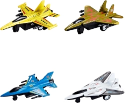 Metalinė naikintuvo modeliukas 10 cm