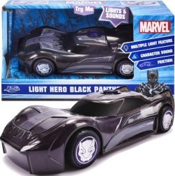 Marvel Juodasis Pantera šviečiantis herojaus automobilis su garsais