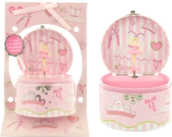 Grojanti papuošalų dėžutė su balerina