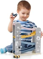 Medinė lenktynių trasa mažiesiems automobiliukams VIGA PolarB