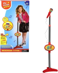 Vaikiškas karaoke mikrofonas su baterijomis