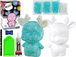 Kūrybinis rinkinys LEAN Toys DIY Crystal Deer