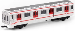 Prahos metro metalinis modelis 16 cm su atbuline eiga dėžutėje