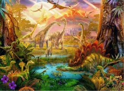 Ravensburger „Dinoland“ dėlionė, 500 detalių