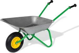 Vaikiškas metalinis karutis Rolly Toys, pilkas