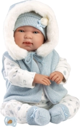 Naujagimio realistinė lėlė Llorens su garsais 44 cm