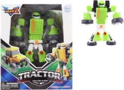 Robotas 2in1 traktorius – plastikinis transformuojamas robotas