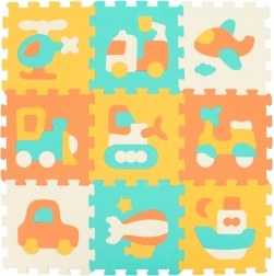 Foam Puzzle with Vehicles