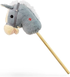 Hobby horse su garsu Milly Mally pilkas