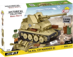 Konstruktorius Sd.Kfz. Marder III – tankų naikintuvas (486 detalės)