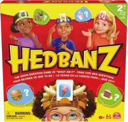 Vakarėlių žaidimas Hedbanz – personažų ir daiktų spėjimas