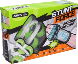 RC automobilis su riešiniame pultelyje valdymu, 14 cm, 2,4 GHz su šviesomis ir programavimu