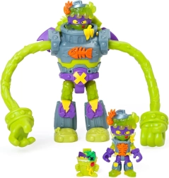 SuperThings Trasher Superbot robotas Power Arms figūrėlė Piktadariai su priedais