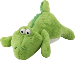 Pliušinis krokodilas šviesiai žalias 42 cm