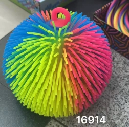 Spaudomas kamuoliukas Vaivorykštinis