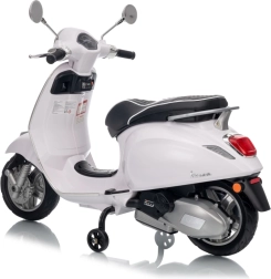 Vaikiškas elektrinis paspirtukas VESPA ROMA, baltas