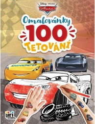 Spalvinimo knygelė su 100 tatuiruočių Cars (Automobiliai)