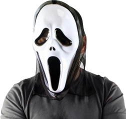 Šauksmo vaiduoklio kaukė Helovinui