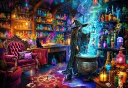 Witch's Den Puzzle 1000 Pieces