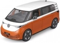 Metalinis Volkswagen 2023 ID. Buzz modelis, oranžinis, 1/24