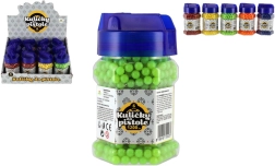 Plastiniai kamuoliukai vaikų žaislinei pistoletui, 6 mm, 1200 vnt., spalvų mišinys